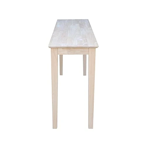 International Concepts Console Table, 60 In, Unfinished 4 International Concepts Console Table, 60 In, Unfinished - Image 4