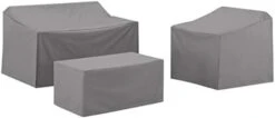 Crosley Furniture MO75011-GY Heavy-Gauge Reinforced Vinyl 4 Piece Furniture Cover Set (Loveseat, Sofa, Table/Ottoman, Chair), Gray 24 Crosley Furniture MO75011-GY Heavy-Gauge Reinforced Vinyl 4 Piece Furniture Cover Set (Loveseat, Sofa, Table/Ottoman, Chair), Gray -Safavieh Furnitue Shop 2196eYfow0L. AC