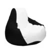 Ocean-Tamer Medium Teardrop Marine Bean Bag White/Black (Amazon)