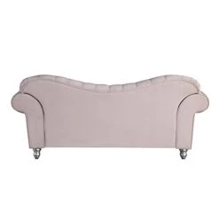 Morden Fort Velvet Chesterfield Chair, 45" W Classic Upholstery Armchair, Tufted Accent Chairs For Living Room Furniture, Beige -Safavieh Furnitue Shop 21a0KJpymYS