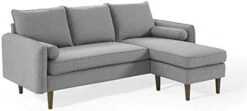 Modway Revive Upholstered Fabric Sofa And Loveseat Set, Beige -Safavieh Furnitue Shop 31 NZM2fDtL. AC