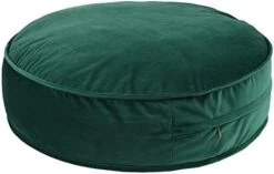 YIUOR Velvet Pouf For Nursery Floor Cushion Soft Round Throw Pillow Baby Room Seat Mattress Bean Bag Chair For Reading Nook -Safavieh Furnitue Shop 310KjIGAwPL. AC