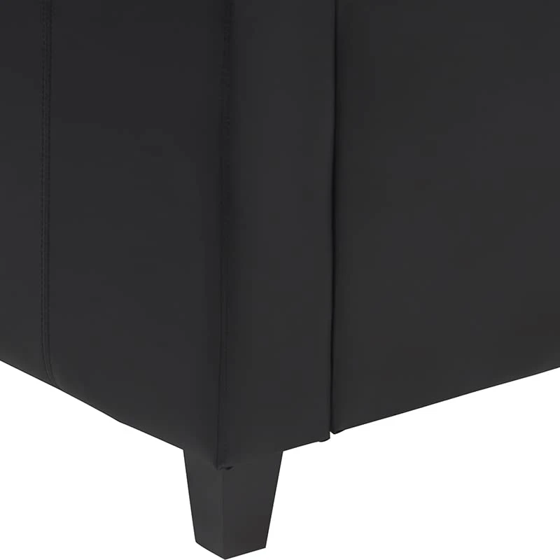 Flash Furniture HERCULES Diplomat Series Black LeatherSoft Chair 6 Flash Furniture HERCULES Diplomat Series Black LeatherSoft Chair - Image 6