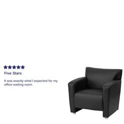 Flash Furniture HERCULES Majesty Series Black LeatherSoft Chair -Safavieh Furnitue Shop 314V4SUthmL