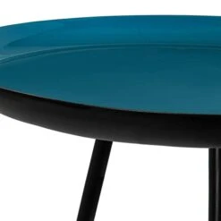 Kate And Laurel Laranya Modern Side Table, 15" X 15" X 22.5", Teal And Black, Chic Minimalist End Table 11 Kate And Laurel Laranya Modern Side Table, 15" X 15" X 22.5", Teal And Black, Chic Minimalist End Table -Safavieh Furnitue Shop 315ewFaOn4L