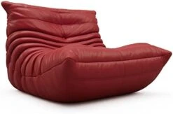 VOMXUF Fireside Chair, Oversized Armless Chair, Soft Microfiber Leather Floor Lounge Chair Lazy Sofa Accent Chair For Living Room Bedroom Salon Office -Safavieh Furnitue Shop 316EZHcEpSL. AC