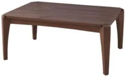 AZUMAYA KT-109 Kotatsu Heater Table, W35.5 X D23.7 X H15.0 Inches, Natural Walnut And Rubber Wood Table Material, Home And Living, Rectangle Shape With Walnut Brown Color -Safavieh Furnitue Shop 317zW7EhHRL. AC