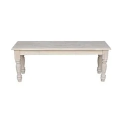 International Concepts Farmhouse Bench, Unfinished & Concepts Accent Table, 14 L X 16 W X 20 H Inches, Unfinished 11 International Concepts Farmhouse Bench, Unfinished & Concepts Accent Table, 14 L X 16 W X 20 H Inches, Unfinished -Safavieh Furnitue Shop 3190CBqWP9L