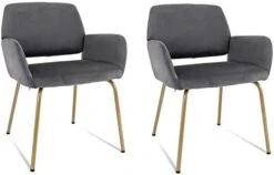 Novigo Accent Chair Living Room Chair With Solid Golden Metal Leg And Velvet Armrest Backrest Mid-Century Modern Chair For Waiting Room Bedroom Conference Set Of 2 Teal Blue 15 Novigo Accent Chair Living Room Chair With Solid Golden Metal Leg And Velvet Armrest Backrest Mid-Century Modern Chair For Waiting Room Bedroom Conference Set Of 2 Teal Blue -Safavieh Furnitue Shop 319UddRFa5L. AC