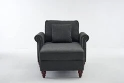 Springfavor Chaise Lounge Indoor 28.5" Width Chaise Lounger Chair Living Room Chair With Nailhead Trim Upholstered Recliner Lounge Sleeper Sofa -Safavieh Furnitue Shop 31ALJnaZV5L