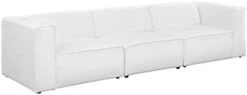 Modway Mingle Contemporary Modern 3-Piece Sectional Sofa Set In White -Safavieh Furnitue Shop 31BTMp6vHhL. AC