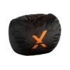 X Rocker X-Ball Gaming Bean Bag Chair, Black/Orange