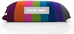 Yogibo Short Bean Bag Replacement Cover, Removable, Washable, Dark Gray -Safavieh Furnitue Shop 31CZM6CJrJL. AC