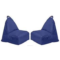 Factory Direct Partners 13302-RS Cali Alpine Sack Bean Bag Chair, Dirt-Resistant Coated Oxford Fabric - Raspberry (2-Pack) -Safavieh Furnitue Shop 31Hb3akazgS