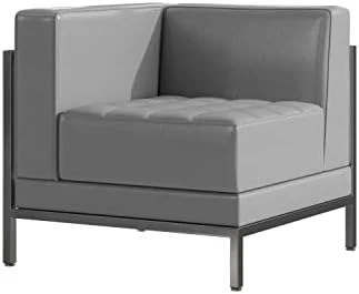 Flash Furniture Hercules Imagination Series Contemporary Gray Leathersoft Middle Chair 10 Flash Furniture Hercules Imagination Series Contemporary Gray Leathersoft Middle Chair - Image 10