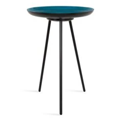 Kate And Laurel Laranya Modern Side Table, 15" X 15" X 22.5", Teal And Black, Chic Minimalist End Table 10 Kate And Laurel Laranya Modern Side Table, 15" X 15" X 22.5", Teal And Black, Chic Minimalist End Table -Safavieh Furnitue Shop 31JcstzPgtL