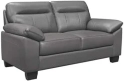 Homelegance 3-Piece Fabric Sofa Set, Dark Gray -Safavieh Furnitue Shop 31KuU8QogUL. AC