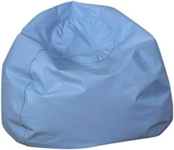 Children's Factory 35" Kids Bean Bag Chairs, Flexible Seating Classroom Furniture, Beanbag Ideal For Boy/Girl Toddler Daycare Or Playroom, Blue (CF610-005) -Safavieh Furnitue Shop 31L0d2UOoL. AC