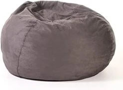 Christopher Knight Home Waldo 5 Foot Bean Bag, 5 Ft, French Roast -Safavieh Furnitue Shop 31LSwLyYcIL. AC 1
