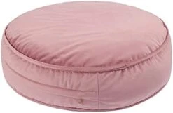 YIUOR Velvet Pouf For Nursery Floor Cushion Soft Round Throw Pillow Baby Room Seat Mattress Bean Bag Chair For Reading Nook -Safavieh Furnitue Shop 31Lc98UheL. AC
