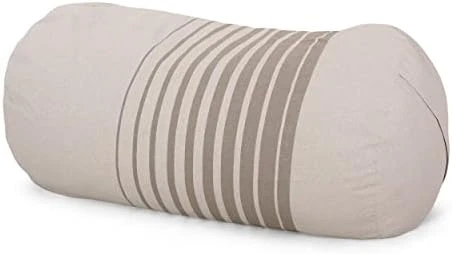 Christopher Knight Home Hudgeons 5 Foot Striped Bean Bag - Natural/Brown Stripes 6 Christopher Knight Home Hudgeons 5 Foot Striped Bean Bag - Natural/Brown Stripes - Image 6