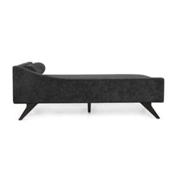 Christopher Knight Home Cagle Chaise Lounge,Wood, Black + Dark Brown -Safavieh Furnitue Shop 31Mwu8r0dgL