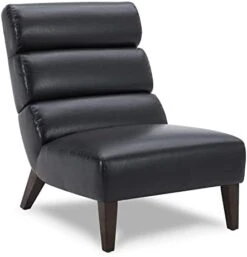 Watson & Whitely Modern Accent Chair, Armless Lounge Chair For Living Room And Bedroom, Fabric Upholstered Chair With Solid Wooden Legs, Grey (Multi-Colored) 19 Watson & Whitely Modern Accent Chair, Armless Lounge Chair For Living Room And Bedroom, Fabric Upholstered Chair With Solid Wooden Legs, Grey (Multi-Colored) -Safavieh Furnitue Shop 31RHsyCXOXL. AC