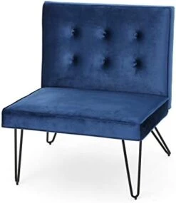 Christopher Knight Home Darrow Velvet Modern Armless Chair, Berry -Safavieh Furnitue Shop 31RWfwhdCOL. AC