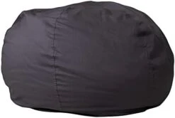 Flash Furniture Duncan Oversized White Furry Bean Bag Chair For Kids And Adults -Safavieh Furnitue Shop 31SOllhbgzL. AC