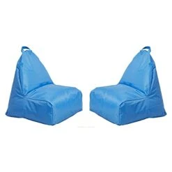 Factory Direct Partners 13302-RS Cali Alpine Sack Bean Bag Chair, Dirt-Resistant Coated Oxford Fabric - Raspberry (2-Pack) -Safavieh Furnitue Shop 31THEIeHUvS