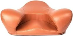 Alexia Meditation Seat - Ergonomically Correct For The Human Physiology Zen Yoga Ergonomic Chairs Foam Cushion Home Or Office (Vegan Leather, Brown) -Safavieh Furnitue Shop 31TkFuSuVOL. AC