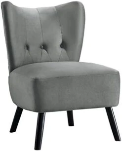 Homelegance Imani Tufted Velvet Accent Chair, Green -Safavieh Furnitue Shop 31Ws39L2XAL. AC