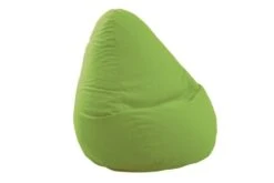 Gouchee Home Easy Collection Contemporary Polyester Upholstered Oversized Bean Bag Chair, Grass, X-large