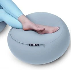 Moon Pod Lunar Lift Footrest For Bean Bag Chair, Navy - The Zero-Gravity Beanbag For Stress, Anxiety, & All Day Deep Relaxation - Ultra Soft & Ergonomic Support For Back & Neck - For The Whole Family -Safavieh Furnitue Shop 31XKRSGTy L. AC