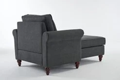 Springfavor Chaise Lounge Indoor 28.5" Width Chaise Lounger Chair Living Room Chair With Nailhead Trim Upholstered Recliner Lounge Sleeper Sofa -Safavieh Furnitue Shop 31XMmUOm2JL