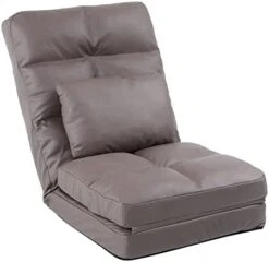 Urnodel Indoor Chaise Lounge Sofa, Floor Chair With Back Support For Adults, 14 Angle Adjustment Recliner Chair, Folding Floor Lounger With Pillow 8823(Blue) -Safavieh Furnitue Shop 31XfnrR4tIL. AC