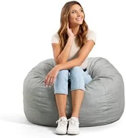 Big Joe Fuf Medium Foam Filled Bean Bag Chair With Removable Cover, Cobalt Lenox, 3ft Big 28 Big Joe Fuf Medium Foam Filled Bean Bag Chair With Removable Cover, Cobalt Lenox, 3ft Big -Safavieh Furnitue Shop 31ZGyFnZNyL. AC