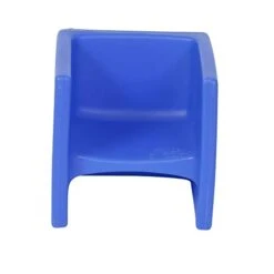 Children's Factory-CF910-009 Cube Chair For Kids, Flexible Seating Classroom Furniture For Daycare/Playroom/Homeschool, Indoor/Outdoor Toddler Chair, Blue, Set Of 1 -Safavieh Furnitue Shop 31ZQ7l9V4YL