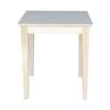 International Concepts Tall Shaker End Table, Unfinished