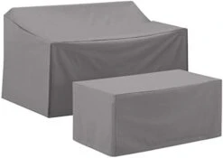 Crosley Furniture MO75011-GY Heavy-Gauge Reinforced Vinyl 4 Piece Furniture Cover Set (Loveseat, Sofa, Table/Ottoman, Chair), Gray 23 Crosley Furniture MO75011-GY Heavy-Gauge Reinforced Vinyl 4 Piece Furniture Cover Set (Loveseat, Sofa, Table/Ottoman, Chair), Gray -Safavieh Furnitue Shop 31dnWoeaxJL. AC