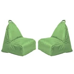 Factory Direct Partners 13302-RS Cali Alpine Sack Bean Bag Chair, Dirt-Resistant Coated Oxford Fabric - Raspberry (2-Pack) -Safavieh Furnitue Shop 31eKOvXDSS