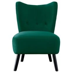 Homelegance Imani Tufted Velvet Accent Chair, Green -Safavieh Furnitue Shop 31ehGjuHNzL