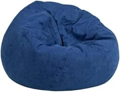 Flash Furniture Dillon Small White Furry Bean Bag Chair For Kids And Teens -Safavieh Furnitue Shop 31enYhYq1SL. AC