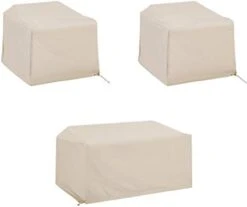 Crosley Furniture MO75011-GY Heavy-Gauge Reinforced Vinyl 4 Piece Furniture Cover Set (Loveseat, Sofa, Table/Ottoman, Chair), Gray 29 Crosley Furniture MO75011-GY Heavy-Gauge Reinforced Vinyl 4 Piece Furniture Cover Set (Loveseat, Sofa, Table/Ottoman, Chair), Gray -Safavieh Furnitue Shop 31fXkxuqWPL. AC