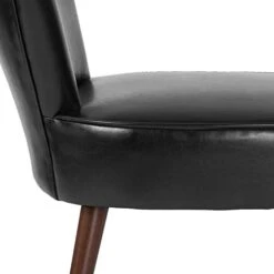 Flash Furniture HERCULES Holloway Series Black LeatherSoft Retro Chair -Safavieh Furnitue Shop 31fcYJa48ZL