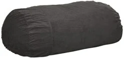 Chill Sack Bean Bag Chair Cover, 7-5-feet, Ultrafur - Charcoal -Safavieh Furnitue Shop 31hKWNUEt2L