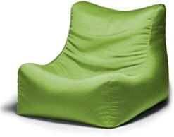 Jaxx Ponce Outdoor Bean Bag Chair, Navy -Safavieh Furnitue Shop 31kg 9JlLHL. AC