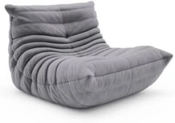 VOMXUF Fireside Chair, Oversized Armless Chair, Soft Microfiber Leather Floor Lounge Chair Lazy Sofa Accent Chair For Living Room Bedroom Salon Office -Safavieh Furnitue Shop 31lb mtzNEL. AC