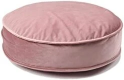 YIUOR Velvet Pouf For Nursery Floor Cushion Soft Round Throw Pillow Baby Room Seat Mattress Bean Bag Chair For Reading Nook -Safavieh Furnitue Shop 31mOjs1EvL. AC
