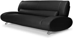 Zuri Modern Aspen White Microfiber Leather Sofa Set With Loveseat And Chair -Safavieh Furnitue Shop 31mn Yn2BRL. AC